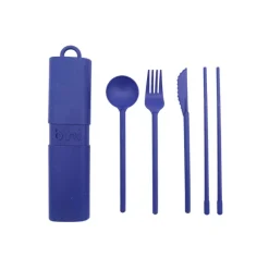 Kit De Couverts Reutilisables Et Nomades En Matiere Biosourcee