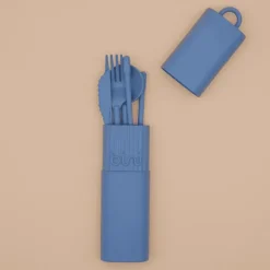 Kit De Couverts Reutilisables Et Nomades En Matiere Biosourcee