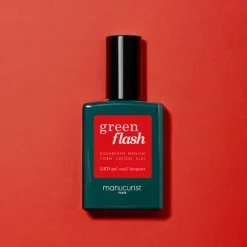 Kit Green Flash - Vernis Semi Permanent - Poppy Red