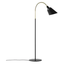 Lampadaire Bellevue - 176 Cm - Noir & Laiton