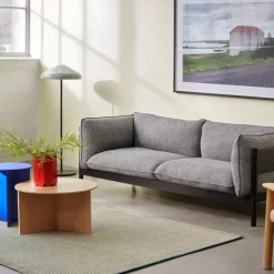 Lampadaire Pao En Acier - O 47 X H 120 Cm - Cool Gris