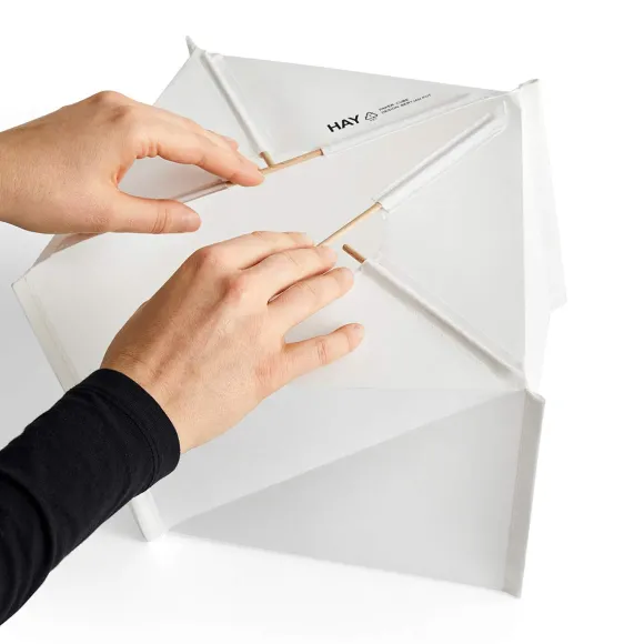 Lampadaire Paper Cube - 36 X 36 X H 74 Cm