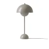 Lampe A Poser Flowerpot Vp3 By Verner Panton - Gris Beige