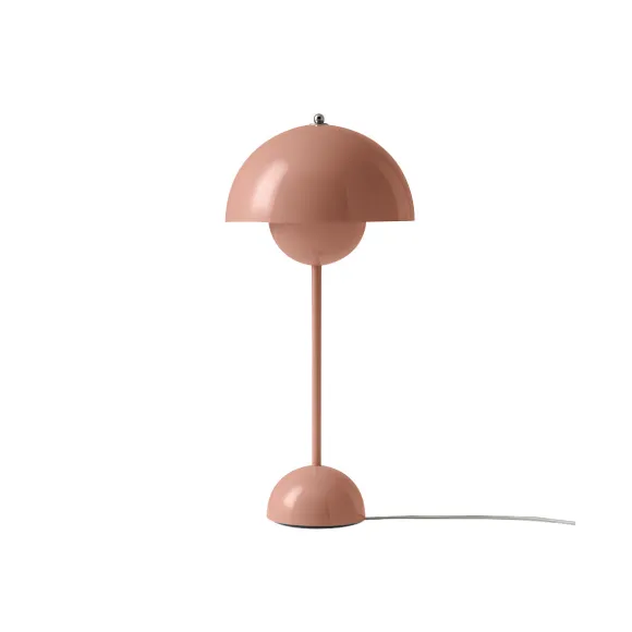 Lampe A Poser Flowerpot Vp3 - Beige/Rouge