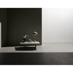 Lampe A Poser Flowerpot Vp3 By Verner Panton - Gris Beige