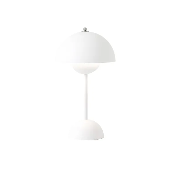 Lampe A Poser Sans Fil Flowerpot Vp9 - Blanc Mat