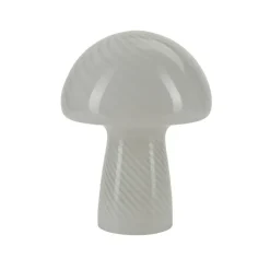 Lampe Champignon H 32 Cm - Blanc