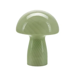 Lampe Champignon H 23 Cm - Vert