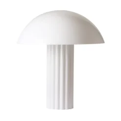 Lampe De Table Acrylic Cupola - O 56 X 61,3 Cm - Blanc