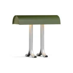 Lampe De Table Anagram - O 14 X H 32,5 Cm - Vert Algue