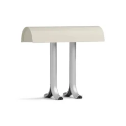 Lampe De Table Anagram - O 14 X H 32,5 Cm - Beige Riz