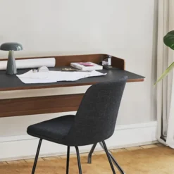 Lampe De Table Como Sc53 H 21Cm - Bleu Pierre