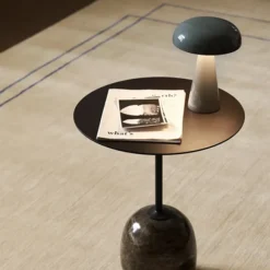 Lampe De Table Como Sc53 H 21Cm - Bleu Pierre