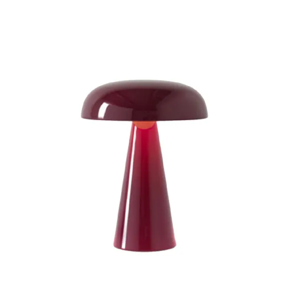 Lampe De Table Como Sc53 Sans Fil - Rouge Marron