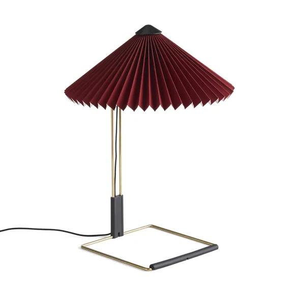 Lampe De Table Matin S Rouge Oxyde