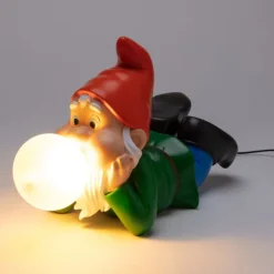 Lampe Gummy Dreaming Usb En Resine - H 26 Cm