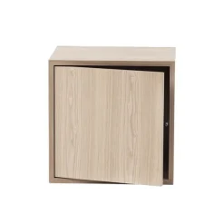 Meuble De Rangement Stacked Chene Avec Porte M