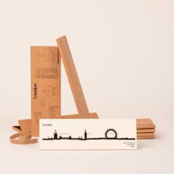 Mini Frise Decorative Londres - Noir - 19 Cm