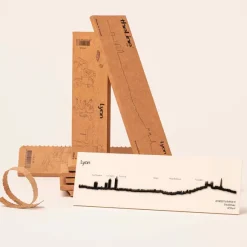 Mini Frise Decorative Lyon - Noir - 19 Cm