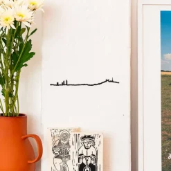 Mini Frise Decorative Lyon - Noir - 19 Cm