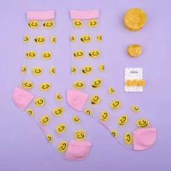 Mini Pince A Cheveux Smiley