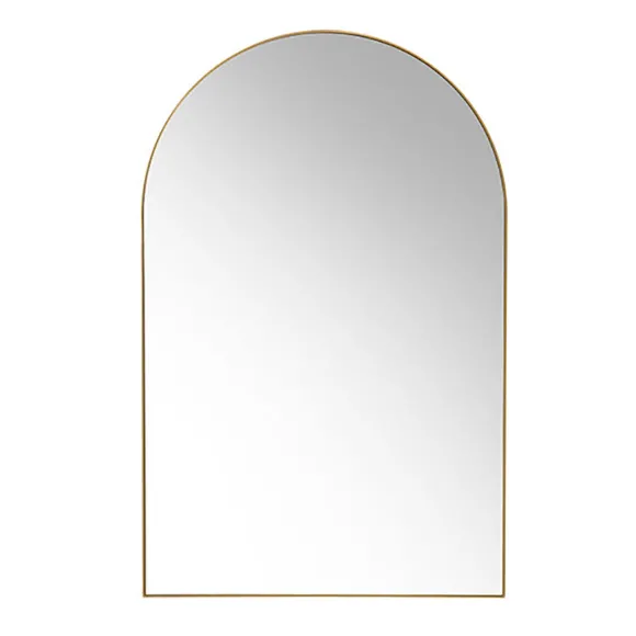 Miroir Arc - H 60 X 100 Cm - Or
