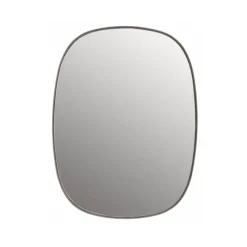 Miroir Framed - 59 X 44 Cm - Gris
