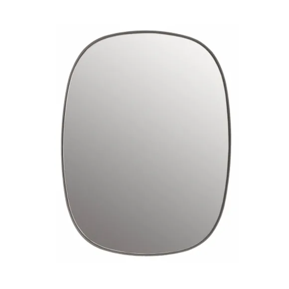 Miroir Framed - 59 X 44 Cm - Gris