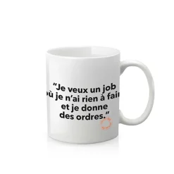 Mug Loic Prigent - Je Veux Un Job
