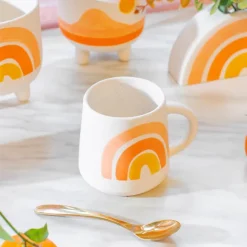 Mug Mojave Glaze Arc-En-Ciel Orange