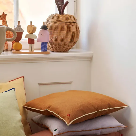 Panier Pomme En Rotin