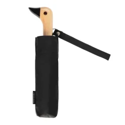 Parapluie A Manche Tete De Canard - Noir