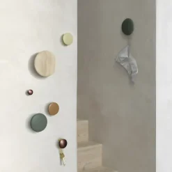 Patere The Dots M - Dusty Green