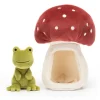 Peluche Grenouille De La Faune Forestiere