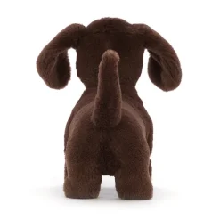 Peluche Otto Teckel - H 13 Cm