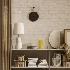 Pied De Lampe Hebe H 43 Cm - Blanc