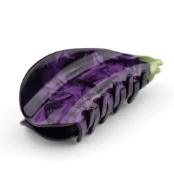 Pince A Cheveux - Aubergine