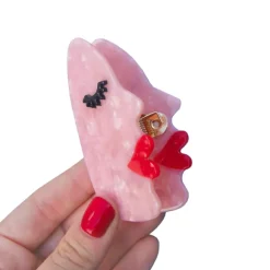 Pince A Cheveux Visage - Blanche