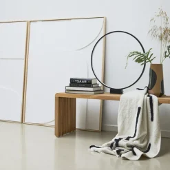 Plaid Capitonne En Coton 130 X 170 Cm