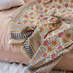 Plaid Evy En Coton - 220 X 270 Cm