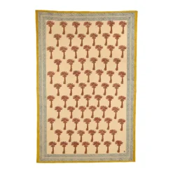 Plaid Tala Palmtree En Coton - Sand