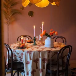 Plaid Tala Palmtree En Coton - Sand