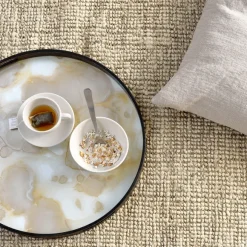 Plateau - Mist Gold Organic - O 48 Cm