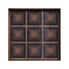 Plateau Carre En Verre Ink Squares