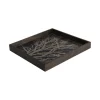 Plateau En Bois Black Slice - Marron
