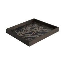 Plateau En Bois Black Slice - Marron