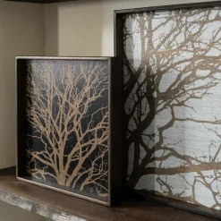 Plateau En Bois Black Slice - Marron