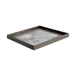 Plateau En Bois White Slice - Marron