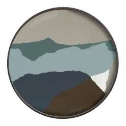 Plateau En Verre - Slate Wabi Sabi - O 92 Cm