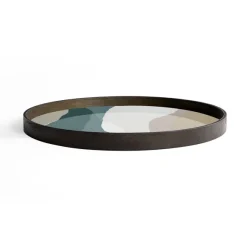 Plateau En Verre - Slate Wabi Sabi - O 61 Cm